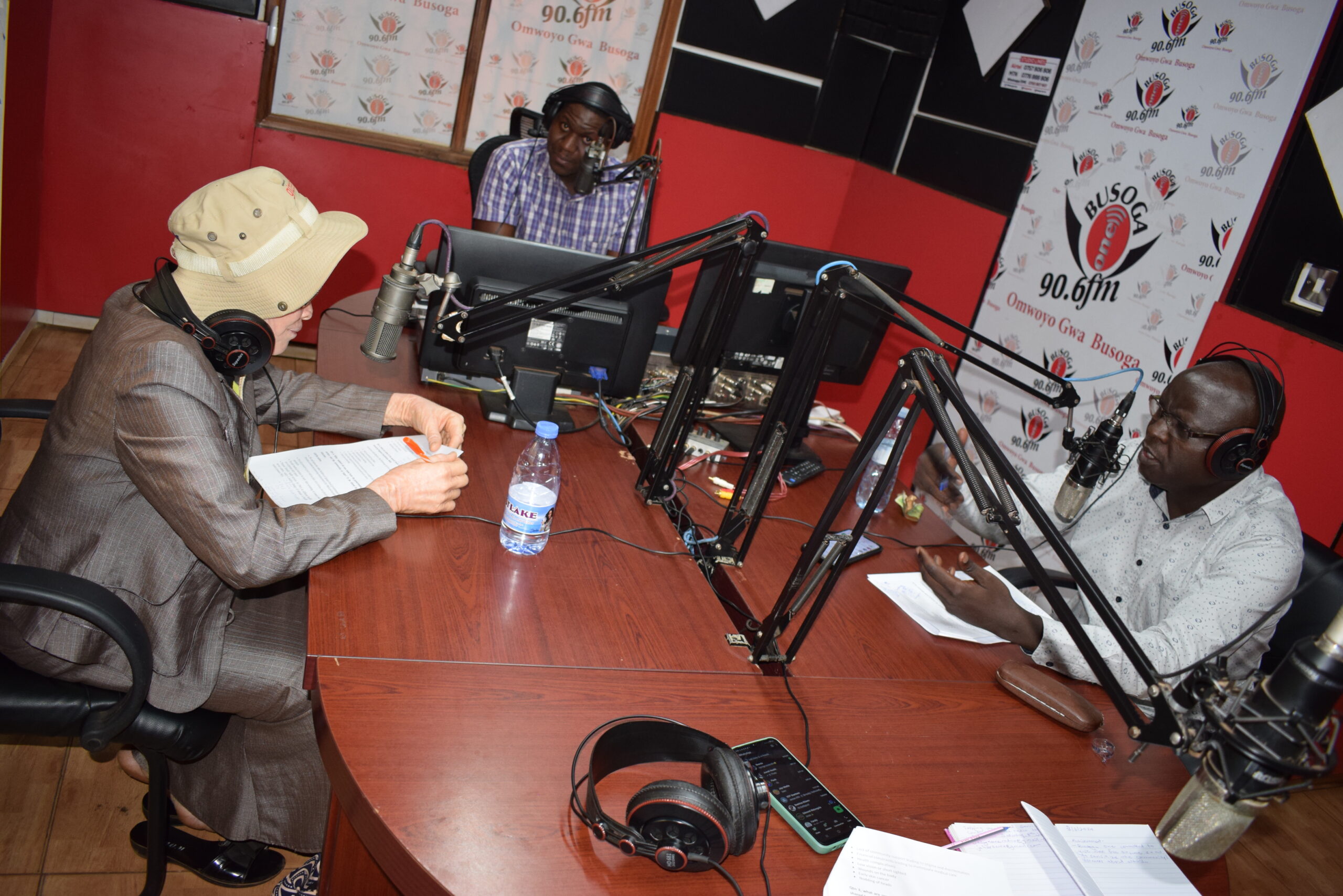 WAA representative on Busoga 90.6FM radio talk show